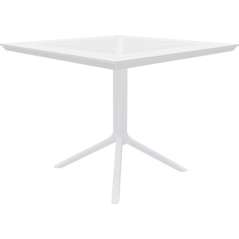 Tisch Lenval 80x80 cm weiß (1/5)