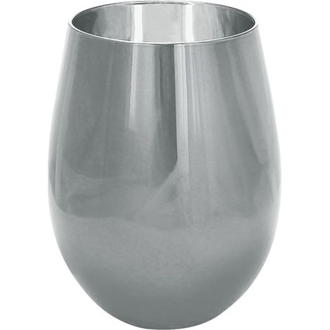 Tognana Bicchiere Cristina Natale 560 cc H 12 Cm Vetro Eletro Silver