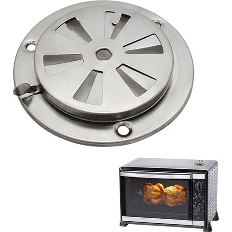 Rejilla de ventilación redonda, roseta de ventilación de acero inoxidable, orificio de ventilación redondo, rejilla de ventilación ajustable, rejilla de ventilación redonda, 95 mm