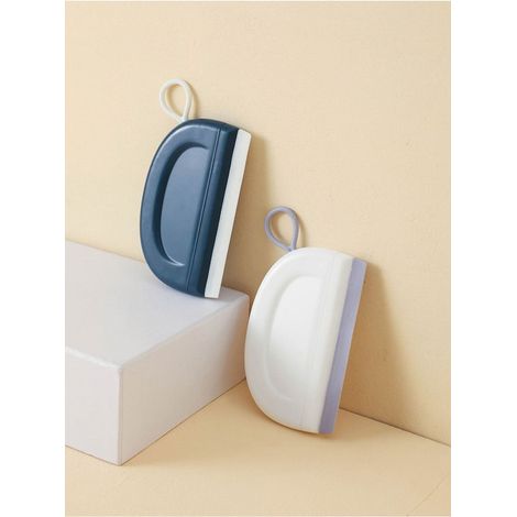 Raclette En Silicone - Pour Vitres Fenêtres Miroirs Portes De Douche Pare-Brise Automobile Plans De Travail - 11 x 7,3 cm - 1 Pièce (1/3)