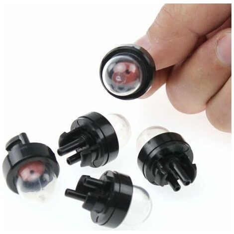 Lot de 5 ampoules d'amorçage pour carburateurs McCulloch Ryobi Homelite Echo Poulan Zama (1/4)
