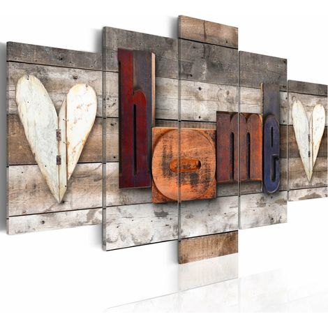 Tableau chalet enchanté - 200 x 100 cm (1/4)