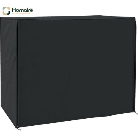 HOMAIRE Abdeckung wasserfest et UV-Schutz pour Gartenschaukel en Oxford noir (1/5)