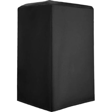 Housse de Protection pour Haut-Parleur Audio extérieur, Housse Anti-poussière, Housse de Protection pour Haut-Parleur, Tissu Oxford imperméable et résistant aux UV, Noir, 1 pièce (1/5)