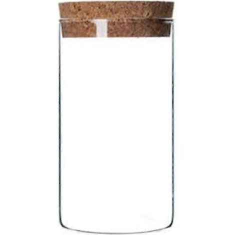 25-26 bocaux de conservation en verre de 300 ml avec couvercle en liège (1/4)