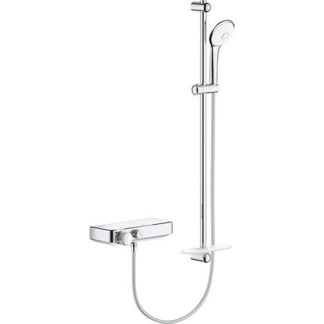 Grohe Grohtherm SmartControl 1/2″ miscelatore termostatico per doccia con set doccia (34721000) (1/5)