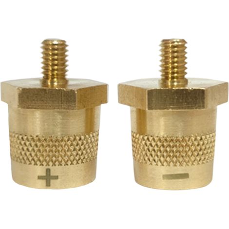 Autobatterieanschluss, 8-mm-Innengewinde, 6/8-mm-Außengewinde, modifizierter Standard-Batteriekopf, Messing-Batterieanschluss, Modifikationszubehör