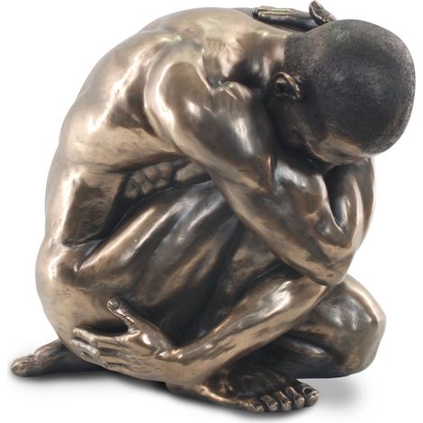 Signes Grimalt Figura De Persona Figuras Figura Hombre Desnudo Clasicas Negro 32x47x43cm 32576 (1/5)