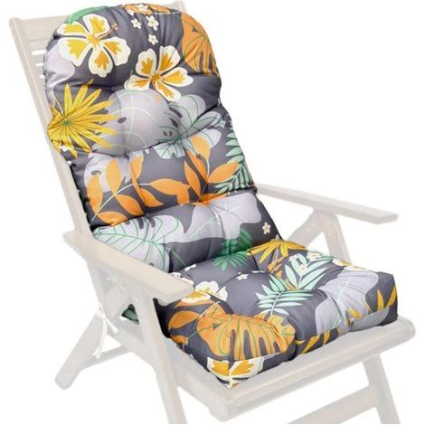 Chaise terrasse, Coussin Chaise à Bascule à Dossier Haut, Chaise d'extérieur imperméables (1/5)