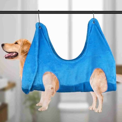 Pet Grooming Hammock for Grooming Bathing for Small Medium Dogs Cats with Hanger S (1/4)