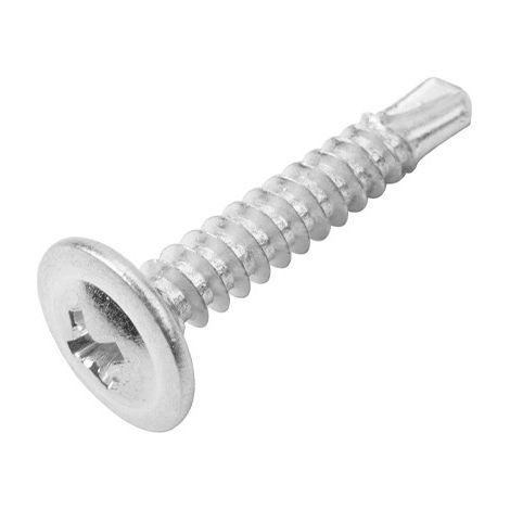 TORNILLOS AUTOTALADRANTES CABEZA PLANA GRANDE CAJA 500uds - 4.2x32mm
