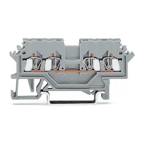 WAGO GmbH& Co. KG Durchgangsklemme 0,08-1,5mmq grau 279-621 (1/4)