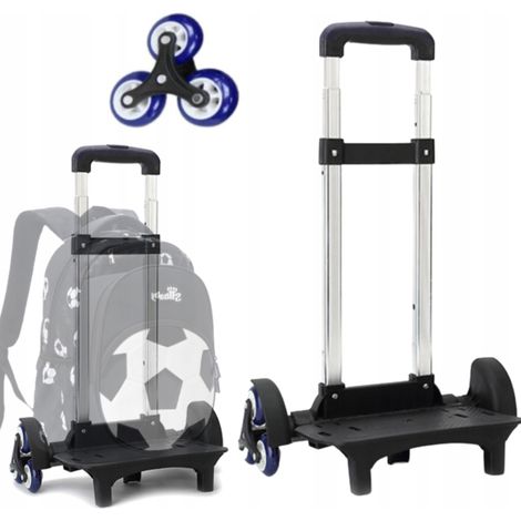 Cadre de trolley POUR sac à dos SUR roues en caoutchouc 6 ROUES [DG-PL-CZN-K12] (1/5)