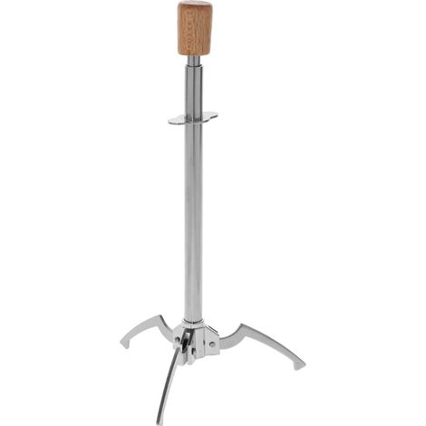 Pince de cuisine triangulaire en acier inoxydable pour glace et service outil pour buffet et présentation des aliments (1/5)