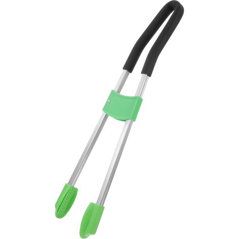 Aluminium-Müllsammler, rutschfestes, ergonomisches Outdoor-Werkzeug zum Greifen von Müll, Flaschen und kleinen Gegenständen, die schwer zugänglich sind