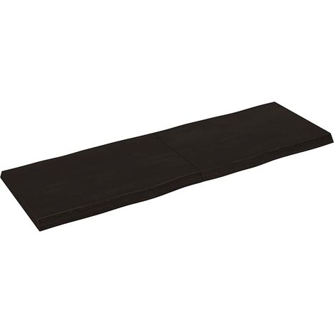 Dessus de table Dessus de bureau Plateau de table bois massif traité bordure assortie