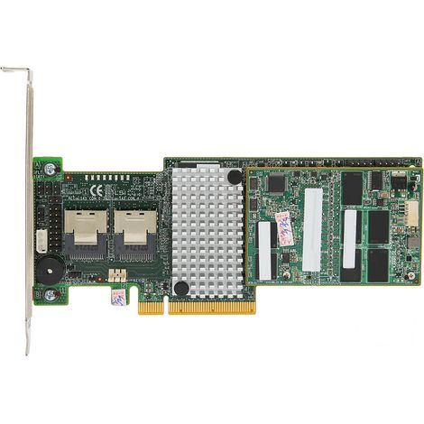 Contrôleur de disque PCIE 3.0 X8, carte de réseau de stockage stable pour bibliothèques de bandes virtuelles, périphériques de fichiers et Web (1/5)