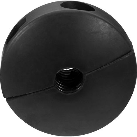 Butée à Bille en Caoutchouc Noir pour Enrouleurs de Tuyau Automatiques Accessoire Anti-dommages et Anti-surcharge pour Tuyau D'arrosage (1/5)