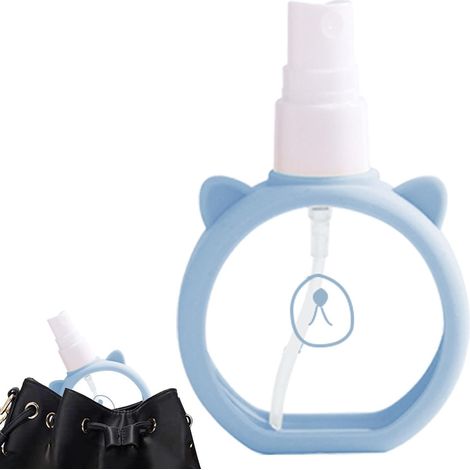 Mini-Sprühflaschen  55-ml-Reisesprühflasche  Auslaufsichere Mini-Sprühflaschen mit feinem Nebel und Deckel für ätherische Öle, Gesichtswasser und beruhigendes Wasser (1/5)
