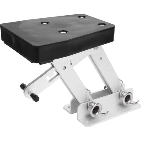 Support de moteur hors-bord en alliage d'aluminium, moteur marin robuste pour moteurs auxiliaires 2 temps de 7.5 à 20HP.
