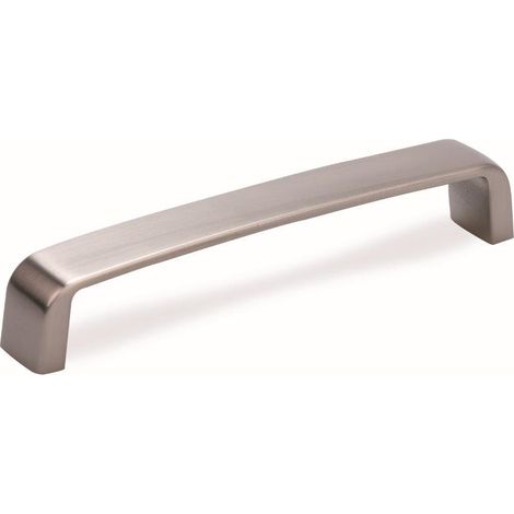 Tirador para mueble Iris 96 níquel cepillado + tornillos SANS MARQUE