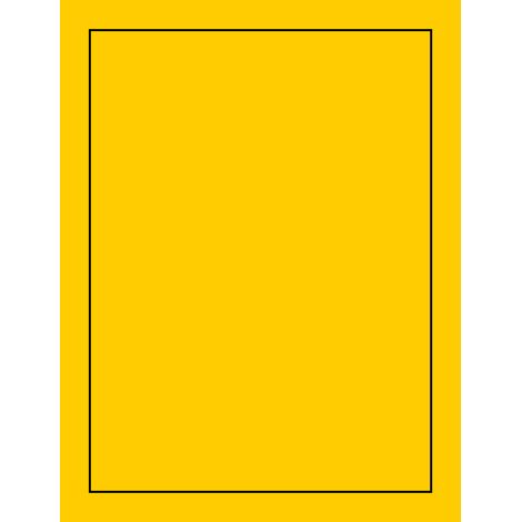 Panneau d'identification 260x200mm 1 caractère - 4003009