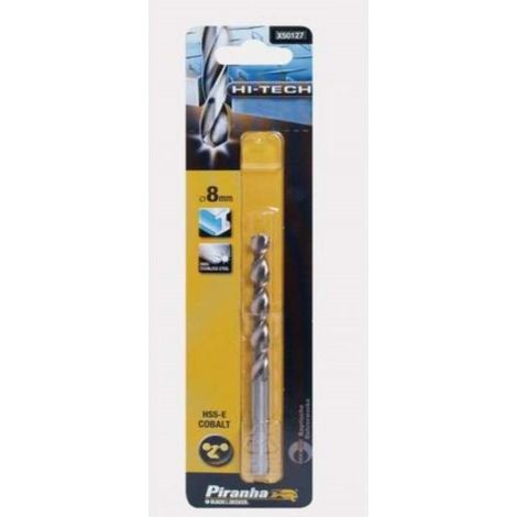 BLACK&DECKER - PUNTE PER TRAPANO COBALTO 8MM
