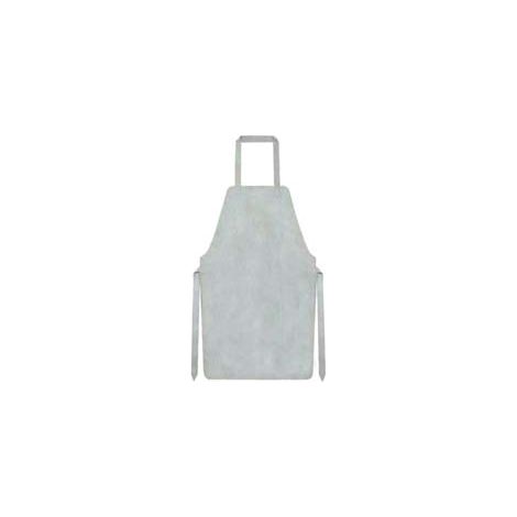 GREMBIULE DA LAVORO IN CROSTA GRIGIO CM.60X90