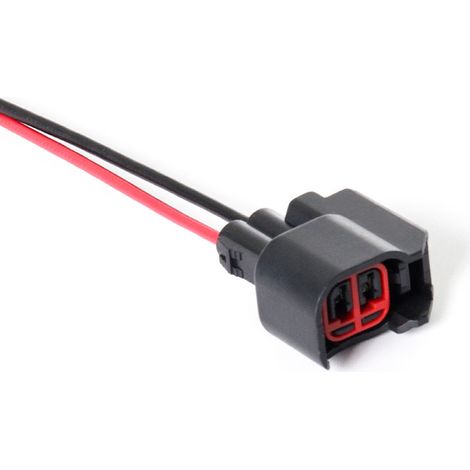 DJ7029F-1.5-21 Bouchon d'injecteur de carburant Chevrolet, bouchon de faisceau de câblage Red Card EV6, manchon de connecteur automobile. (1/4)
