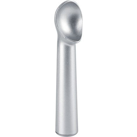 Eisportionierer aus Aluminiumlegierung, antihaftbeschichtet, für Wassermelonen und Fruchtbälle (Silber) (1/4)