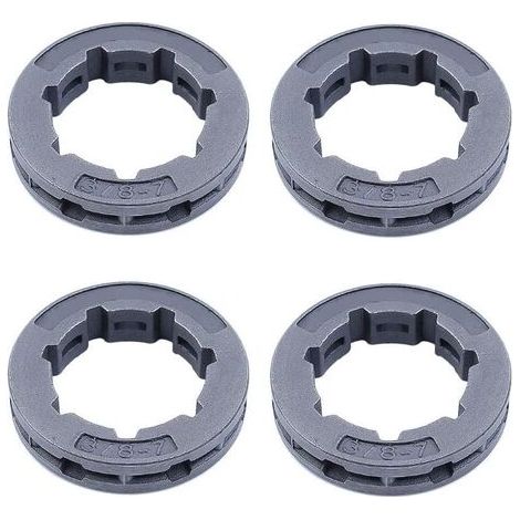 3/8" 7T Pignon de Jante 22mm pour Husqvarna 362 365 371 372 STIHL 046 064 066 MS361 MS362 MS440 MS441 MS460 MS660 Tronçonneuse（4 pièces） (1/5)