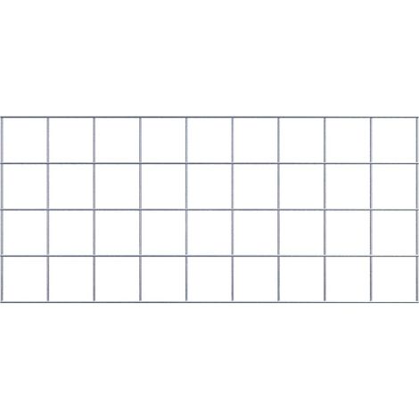 Grille de Gabion à l’unité - Dimensions: 90 cm x 40 cm - mailles de 10 x 10 cm - Made in Germany (1/5)
