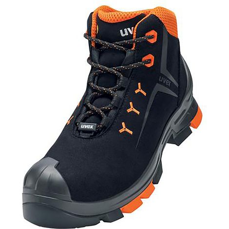 uvex Sicherheitsstiefel S3 SRC uvex 2 aus Mikrovelours, uvex xenova Kunststoffkappe, Weite 14, Größe 43