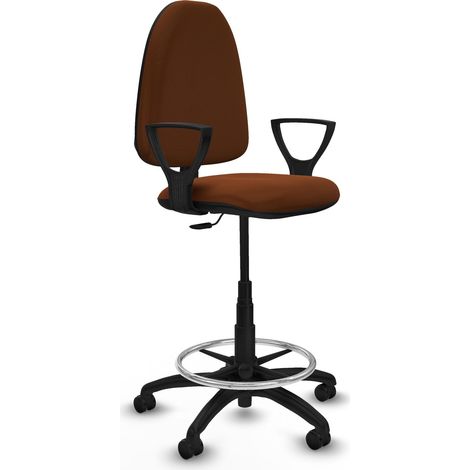 Piqueras y Crespo Silla de Oficina marrón confortable