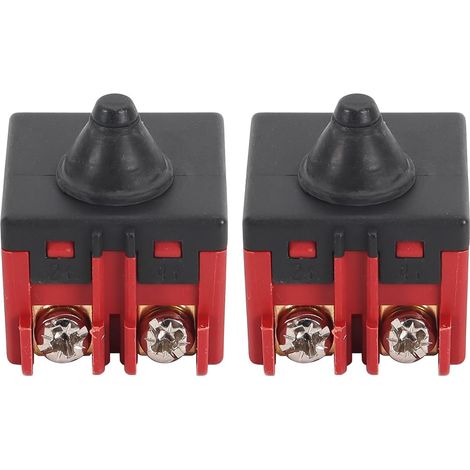 Interrupteur Marche/arrêt À Bouton-poussoir Pour Meuleuse D'angle 100 Mm (4") - Accessoire Pour Polisseuse Électrique Portative (1/5)