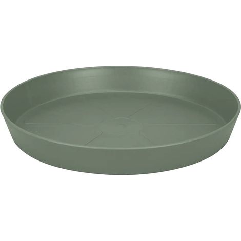Elho Loft Urban Soucoupe Ronde 17 - Vert - L 17 x B 17.2 x H 2 cm - extérieuraccessoires - 100% recyclé