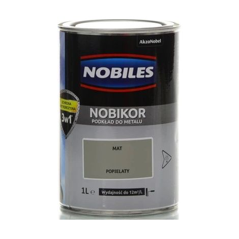 NOBILES PRIMAIRE ANTICORROSION NOBIKOR GRIS 1L - 5FANO.POP1.0