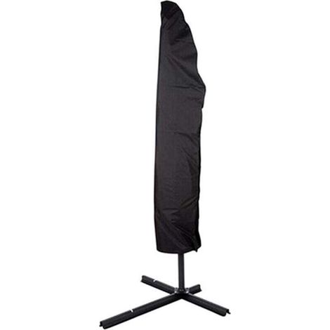 Regenschirmhülle, 210D Oxford-Gewebe, wasserdicht, UV-beständig, staubdicht und wetterfest (205 cm) - Crezuo