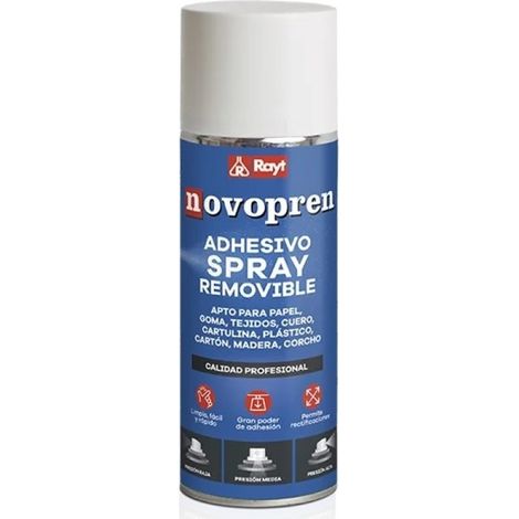 Adhesivo spray novopren 1683 removible rayt 400 ml