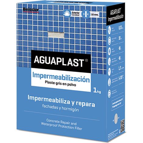 AGUAPLAST PISCINA PLASTE EN POLVO CAJA ESTUCHE 1 KG=70043-001