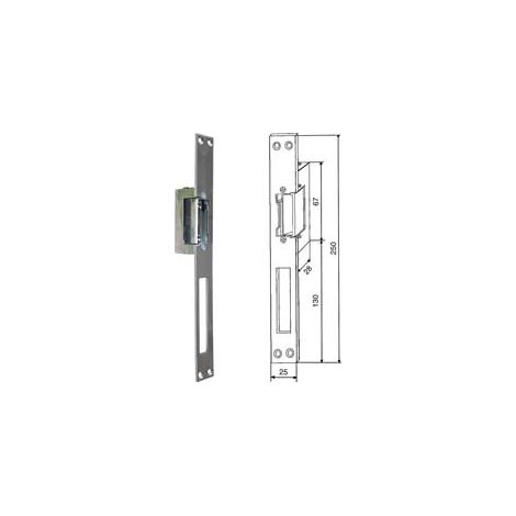 INCONTRI ELETTRICI SCROCCO REVERSIBILE 9520  frontale lungo    IBFM