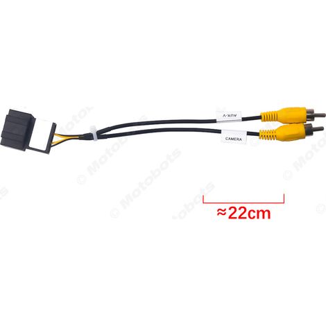 Compatible avec le câble adaptateur de caméra de recul Hummer H2 et le câble de modification du véhicule (1/4)