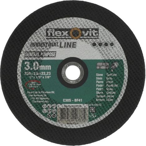 Disque de tronçonnage 125mm acier inox FH38 A30S-BF41 GENERAL PURPOSE - Flexovit