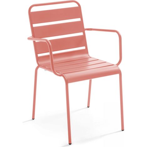 Fauteuil de jardin en métal argile
 - Palavas