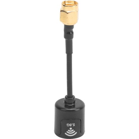 Antenne 5.8GHz 2.8dbi pour Drone FPV, Course RC - Accessoire Signal Noir RP-SMA (1/5)