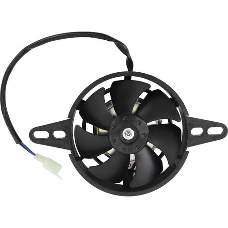 Ortviai Ventilateur de radiateur moto 12 V pour ATV, quad et karting 150–250 cm³ – refroidissement efficace, cadre en fonte (1/5)