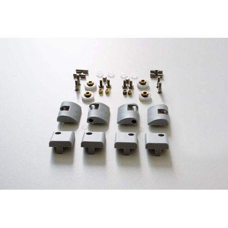 Gruppo di scorrimento rotelle x box new cee Samo RIC1619  Cromo