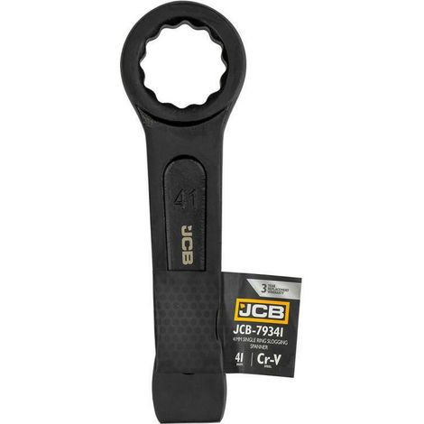 Clé à chocs dedering JCB 41 mm, robuste, en acier Cr-V, idealpour les machines industrielles et les applications exigeantes.