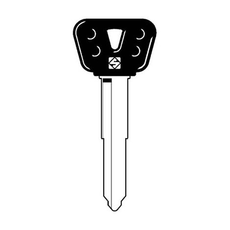 CHIAVE AUTO YAMAHA YH35RBP SILCA - ACCIAIO NICHELATO- 5 pezzi
