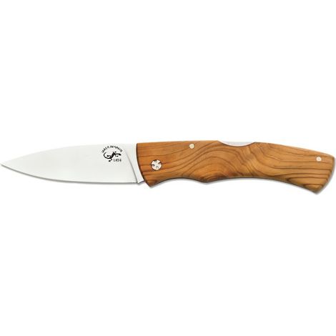 Razor Salamandra 130041, cache di tasso inglese, lama in acciaio 1.4116 di 8,2 cm, lunghezza 20 cm, lunghezza cm, 100 grammi di peso + disegnare fazzoletto.